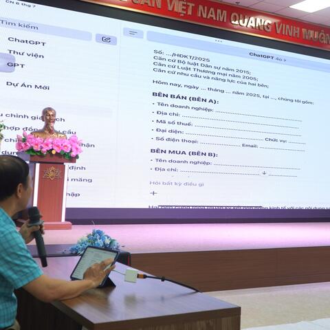 Thông báo của Hiệp hội Doanh nghiệp tỉnh Tuyên Quang: Mở lớp thứ 6 phổ cập trí tuệ nhân tạo (AI) miễn phí