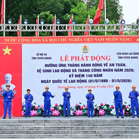Hiệp hội Doanh nghiệp tỉnh Tuyên Quang: Tích cực hưởng ứng Tháng Công nhân năm 2026, lan tỏa trách nhiệm vì người lao động