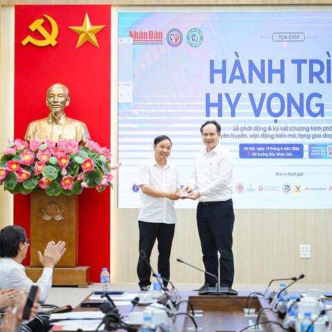 Chủ tịch HHDN tỉnh Tuyên Quang Nguyễn Hữu Thập: Đăng ký hiến mô, tạng - Lan tỏa “Hành trình hy vọng” trong cộng đồng doanh nhân