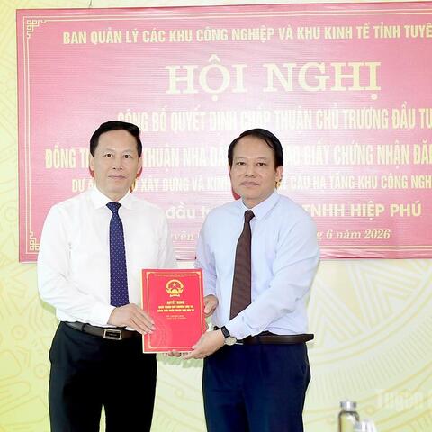 Nâng tầm doanh nghiệp tư nhân: Công ty TNHH Hiệp Phú trở thành Nhà đầu tư Khu công nghiệp Tam Đa