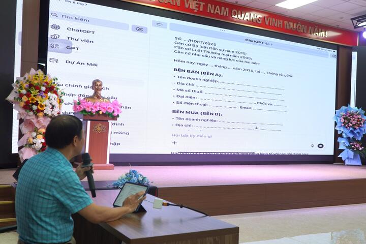 Thông báo của Hiệp hội Doanh nghiệp tỉnh Tuyên Quang: Mở lớp thứ 6 phổ cập trí tuệ nhân tạo (AI) miễn phí