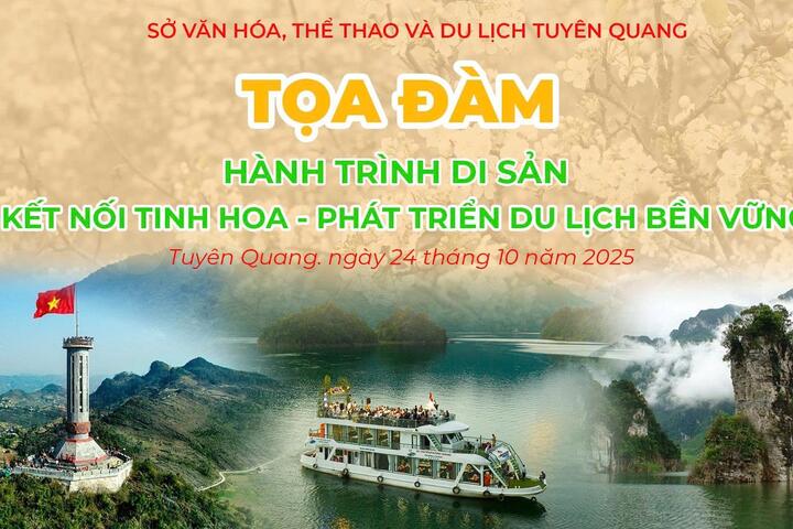 Tọa đàm “Hành trình di sản - Kết nối tinh hoa - Phát triển du lịch bền vững” trên du thuyền Phượng Hoàng