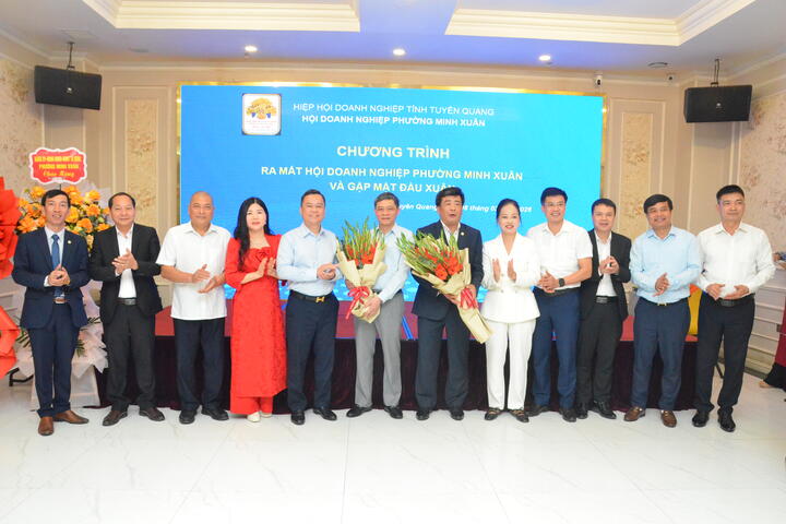 Hiệp hội Doanh nghiệp tỉnh Tuyên Quang: Ra mắt các Hội Doanh nghiệp cơ sở, củng cố hệ sinh thái, tạo sức bật của doanh nghiệp tư nhân năm Bính Ngọ 2026
