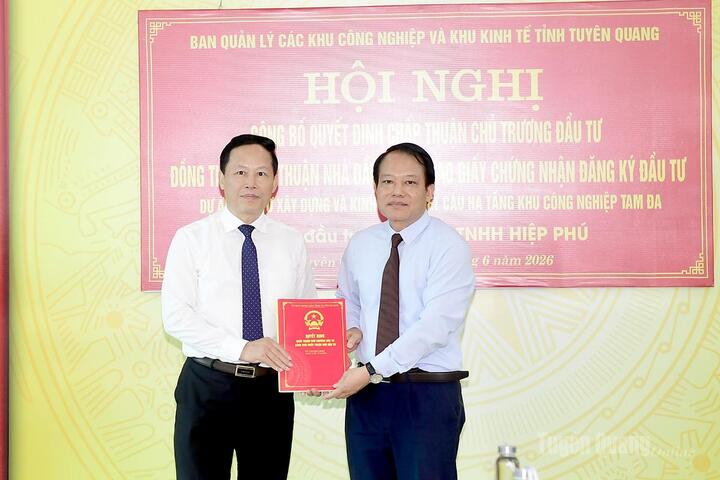 Nâng tầm doanh nghiệp tư nhân: Công ty TNHH Hiệp Phú trở thành Nhà đầu tư Khu công nghiệp Tam Đa