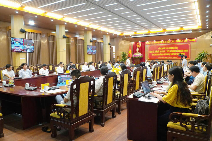 Tuyên Quang: Chính quyền đồng hành cùng doanh nghiệp, quyết liệt tháo gỡ các "điểm nghẽn"