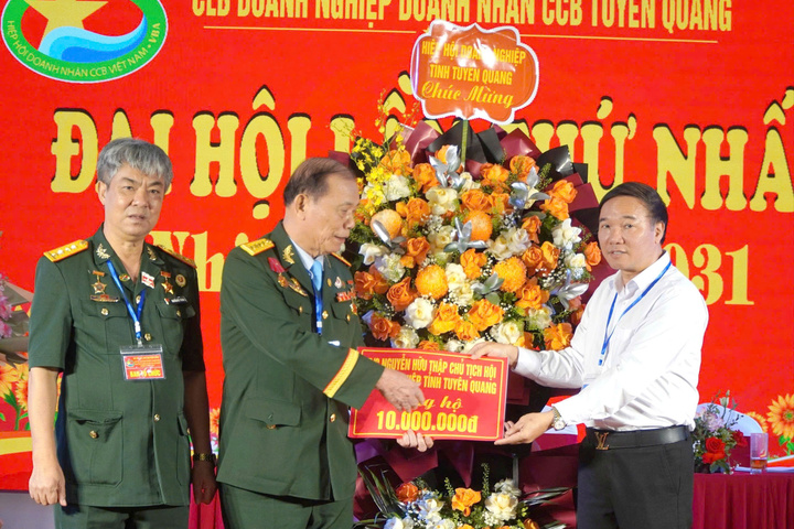 Đại hội CLB Doanh nghiệp doanh nhân Cựu chiến binh Tuyên Quang lần thứ nhất: Bản lĩnh người lính trên mặt trận kinh tế thời kỳ mới