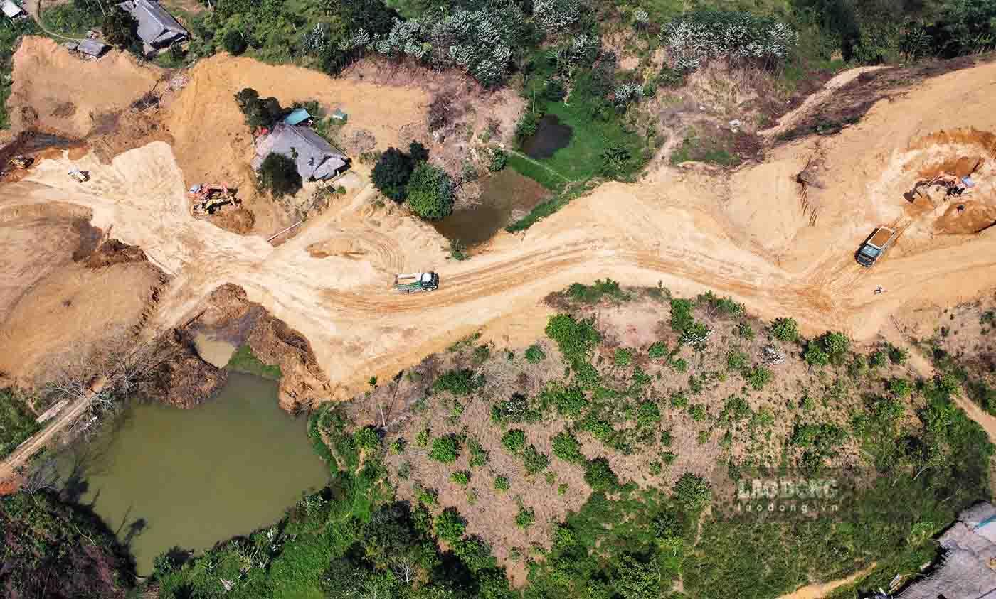 Khu vực này thuộc gói thầu số 23, đoạn từ đoạn tuyến từ Km65+00 - Km77+00 do Liên danh Công ty CP xây dựng và Đầu tư 122 Vĩnh Thịnh – 568 thi công.